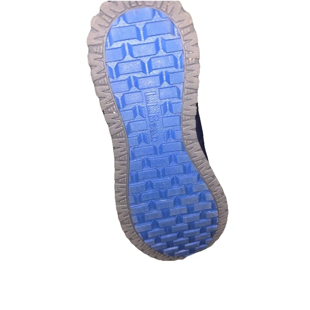LL Bean Kids Ultralight Winter Boots Size 2 Blue  Lightweight